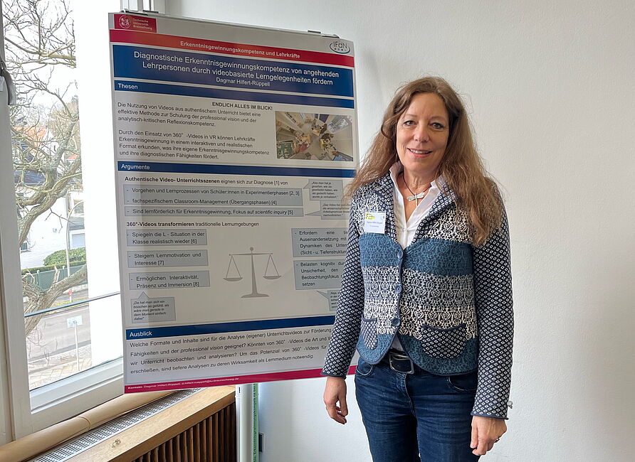 Bild am Poster.