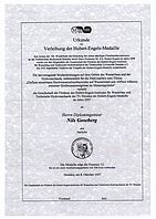 Nils Goseberg: Hubert-Engels-Medaille