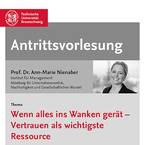 Antrittsvorlesung von Prof. Dr. Ann-Marie Nienaber 