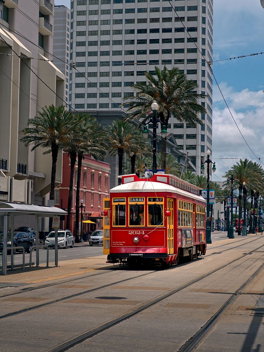 Straßenbahn in New Orleans