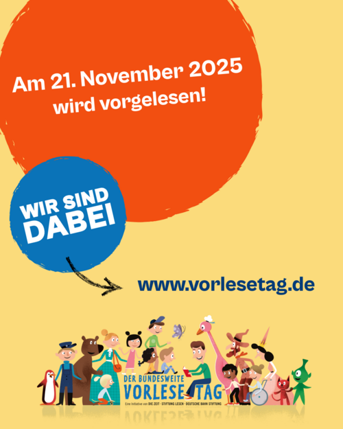 Info über den Vorlesetag am 21.11.2025 