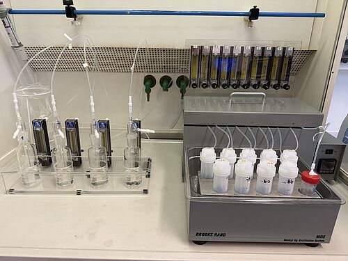 MeHg Destillations System