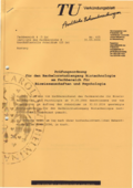 besondere Prüfungsordnung Bachelor Biotechnologie vom 1.4.2006