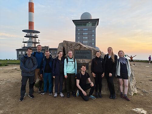 Gruppenfoto Brockenwanderung