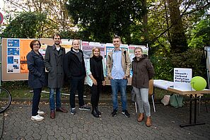 #SDZ23 Teamfoto Infostand "Umweltverbund – die Evolution des ÖPNV"