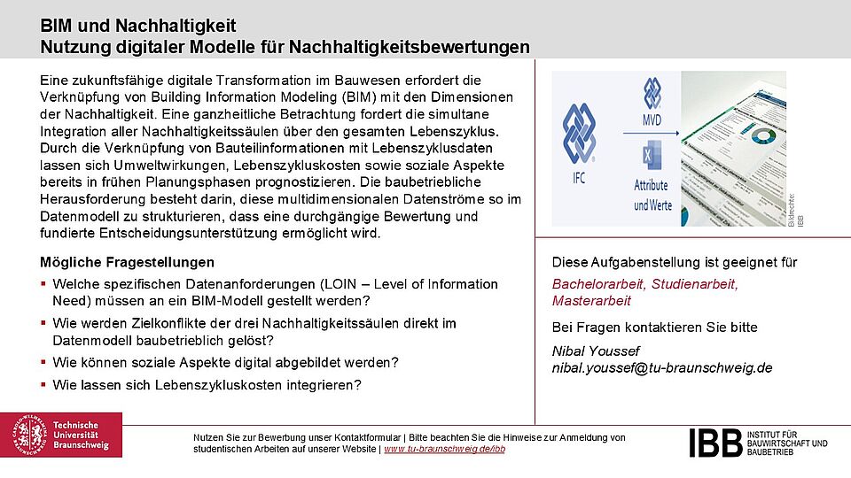 BIM und Nachhaltigkeit