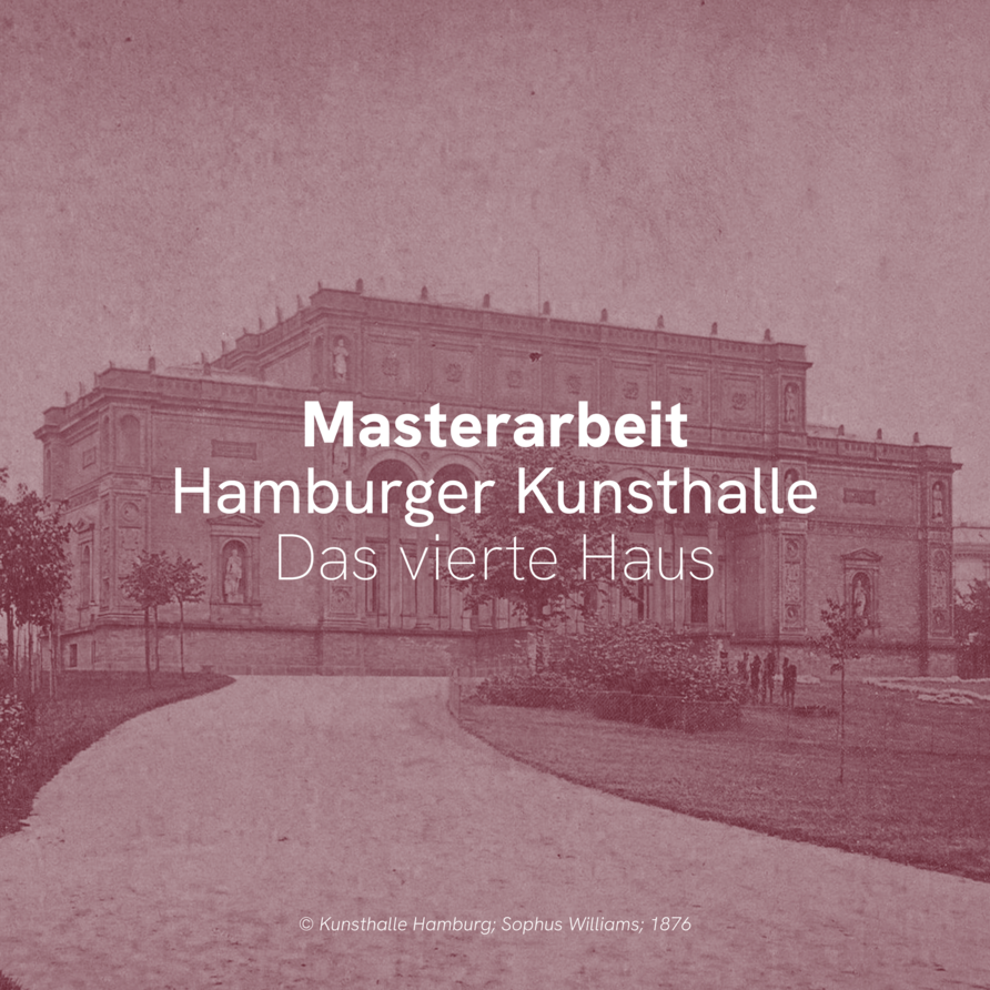 Masterthesis Hamburger Kunsthalle