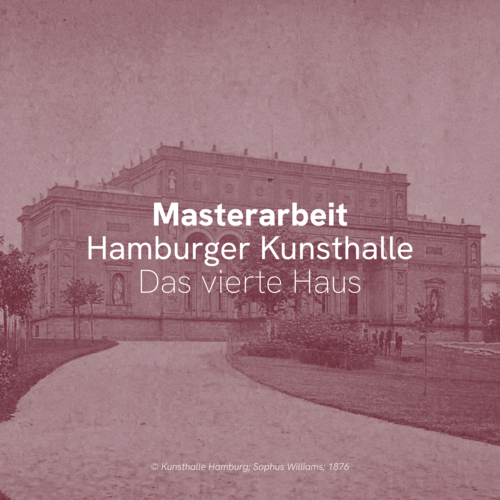 Masterthesis Hamburger Kunsthalle