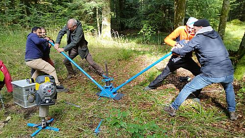 Isodrones/TEE Probenahme Frankreich