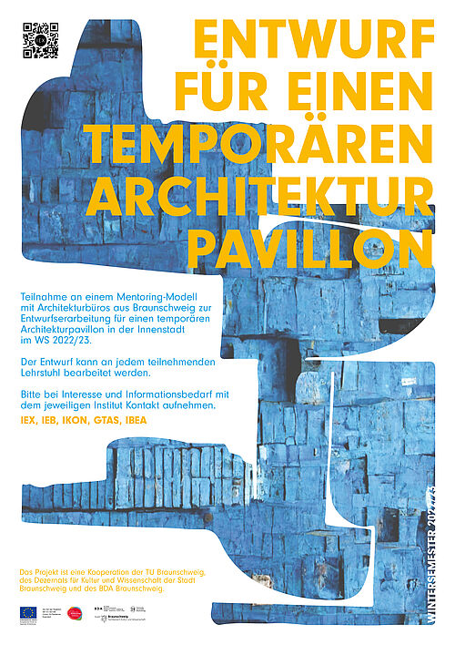 Entwurf für einen temporären Architektur Pavillon