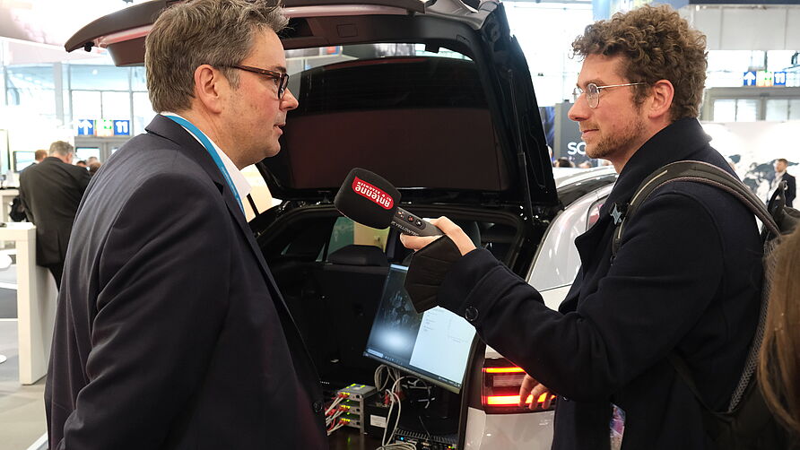 NFF demonstrierte fahrerloses Fahren auf der auf der Hannover Messe 2023