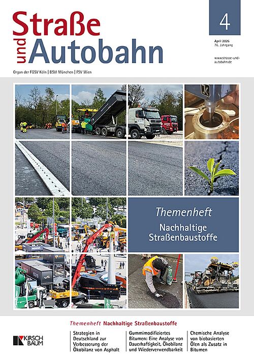 Coverbild Zeitschrift Straße und Autobahn