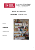 Materialliste Mathematik in der Grundschule