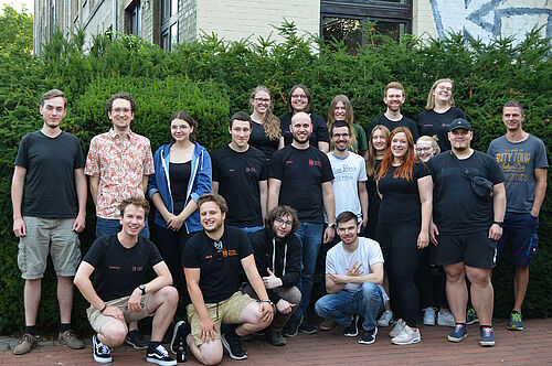 Gruppenbild der Fachschaft EITP