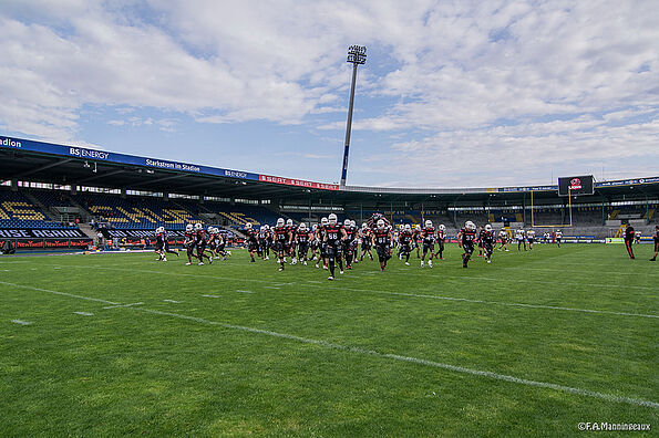 American Football mit den New Yorker Lions