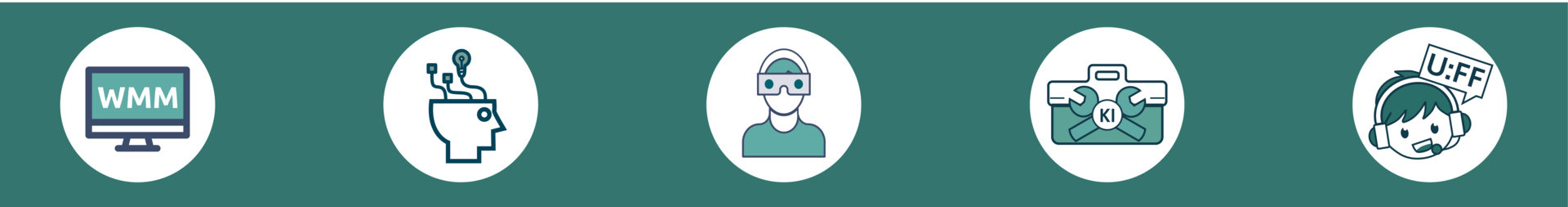 Banner mit Icons für Lehrveranstaltungen 26