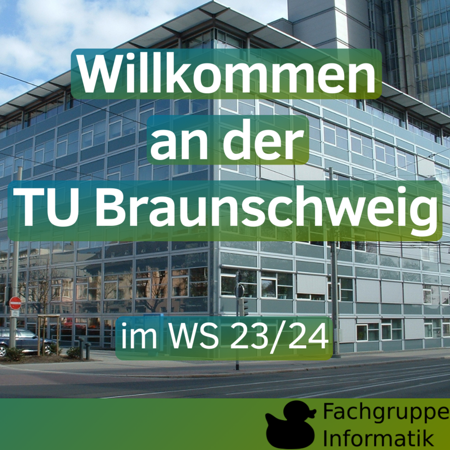 Willkommen an der TU Braunschweig im WS 23/24