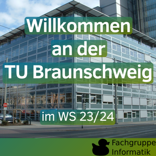 Willkommen an der TU Braunschweig im WS 23/24