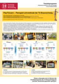Poster vom Tag der Lehre: [PlayTULearn – Planspiel-Lehrmethode der TU Braunschweig]