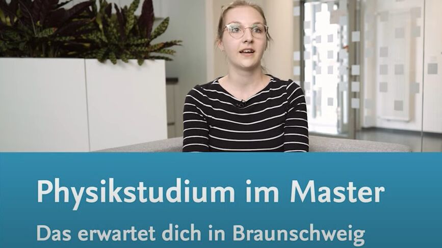 Interview-Video über das Master-Studium Physik