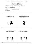 Memory Materialvorlage