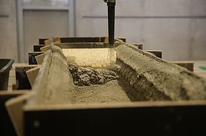 Herstellungsprozess Spundwand Quartier