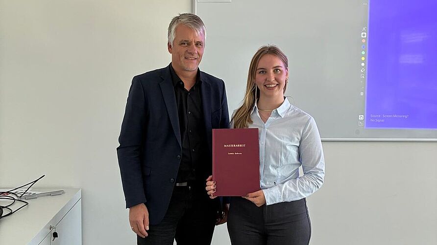 Erfolgreiche Masterarbeit von Sandra Behrens
