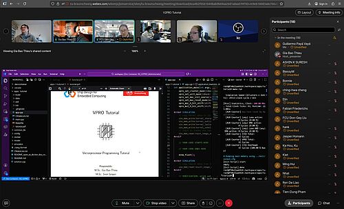 V2PRO Onlineworkshop