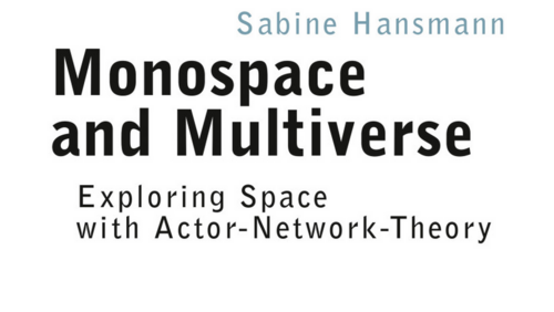 Frontcover "Monospcae and Multiverse" von Sabine Hansmann 
