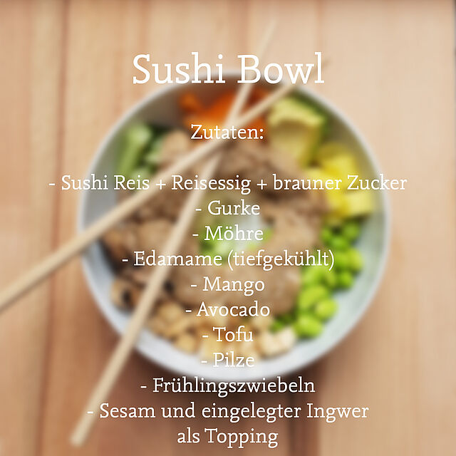 TU BS HEALTH4YOU Sushi Bowl