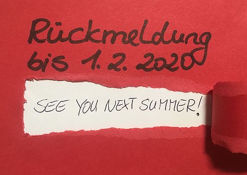 Bitte denken Sie an Ihre Rückmeldung!