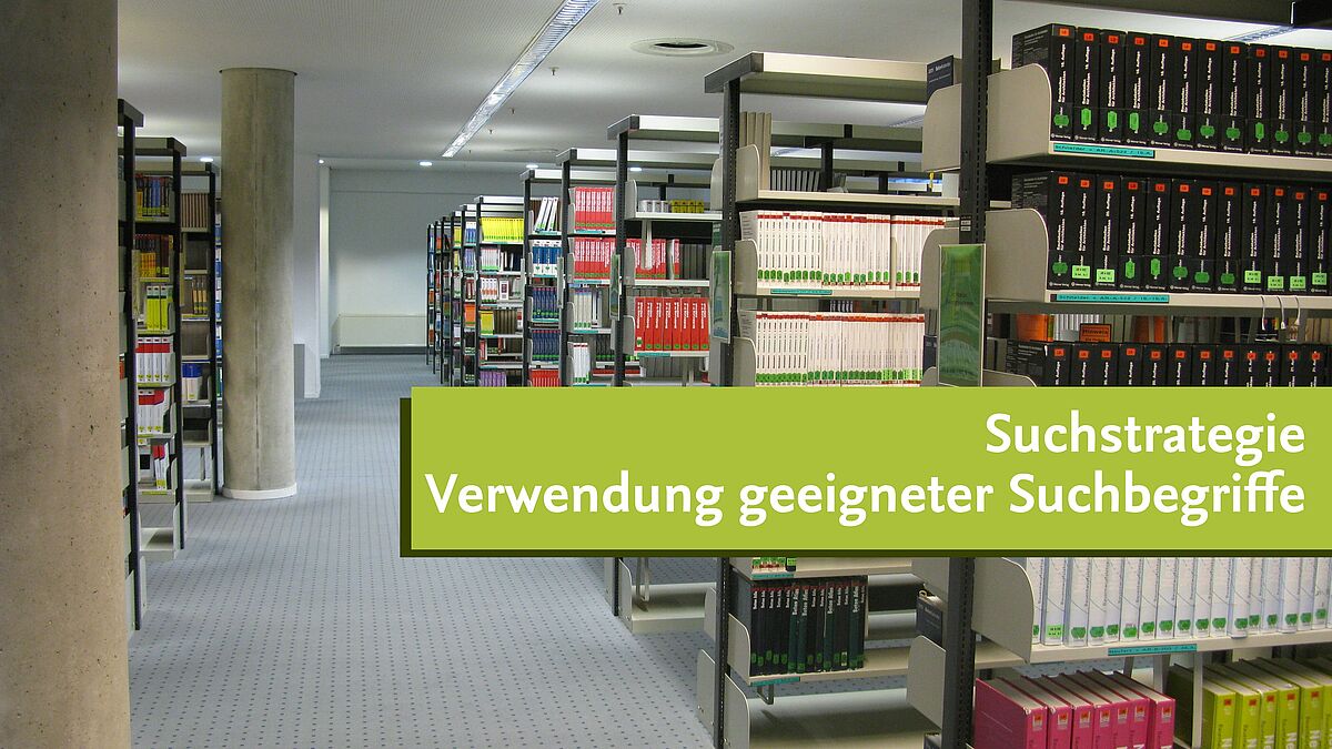 Regale im Freihandmagazin UB