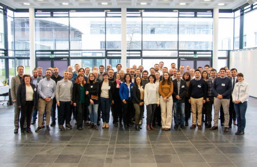 Das ZEvRA-Projektteam beim Auftakttreffen am Fraunhofer IWU. Chemnitz, 23. Januar 2024.