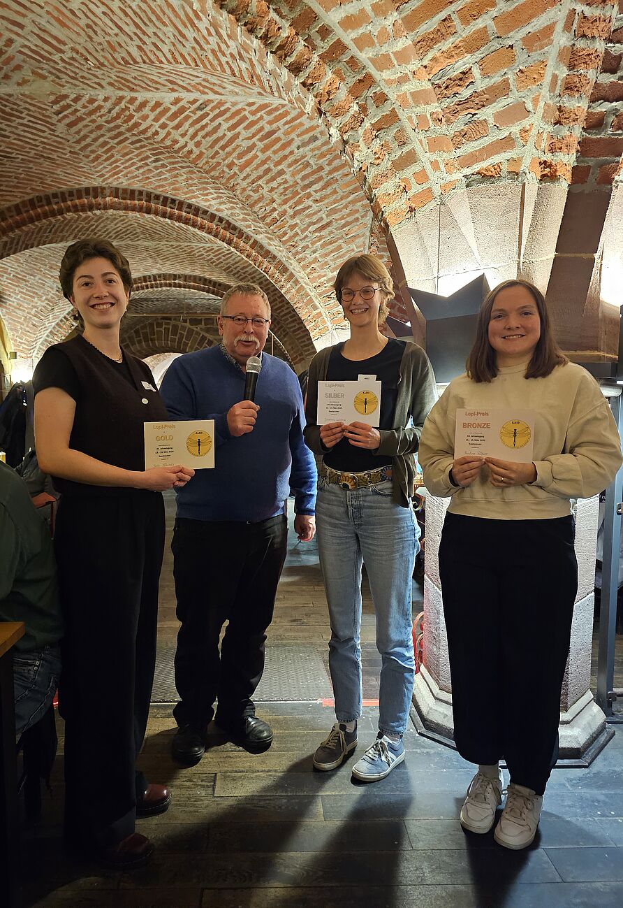 1. und 2. Preis Jette Söhnholz und Johanna Waldeck