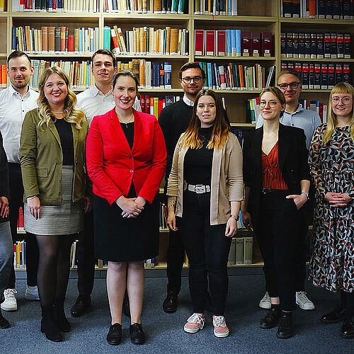 Das Team des Instituts für Rechtswissenschaften