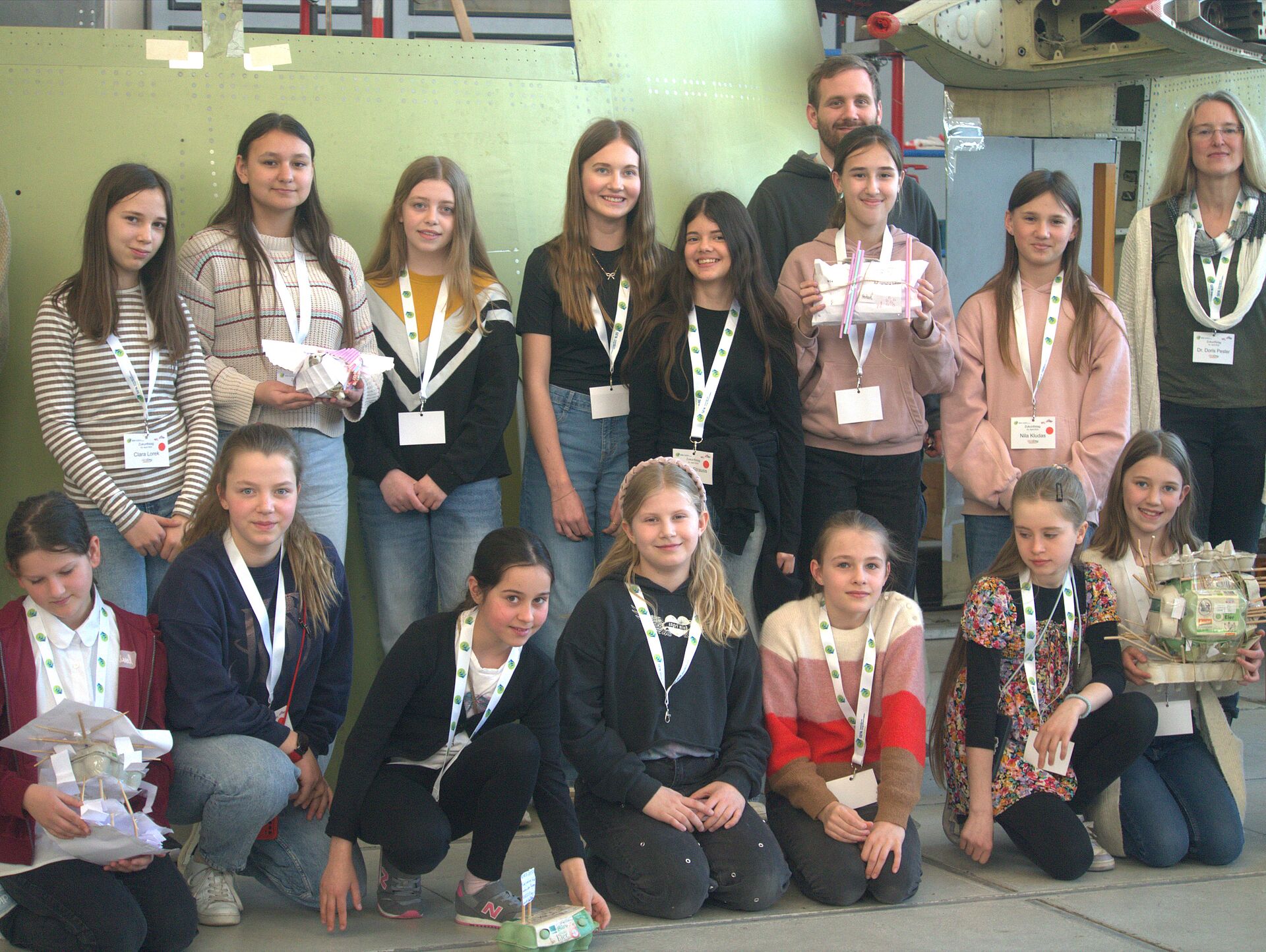 The groups with their different structures to protect their egg