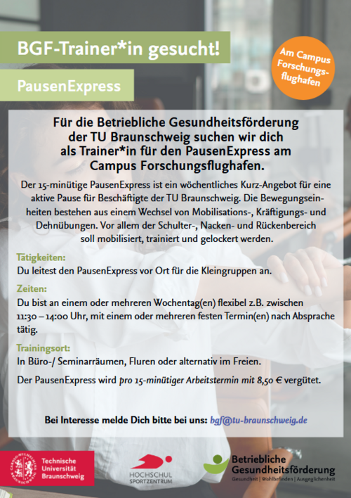 Stellenausschreibung PEX