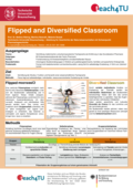 Poster vom Tag der Lehre: [Flipped and Diversified Classroom]