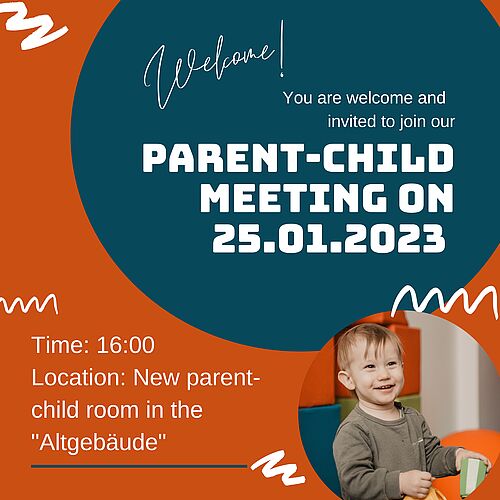 Information about the upcoming parent-child-meeting