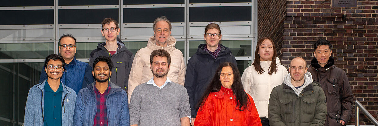 Gruppenfoto der Arbeitsgruppe Post-Shannon- und Quanten-Informationstheorie 