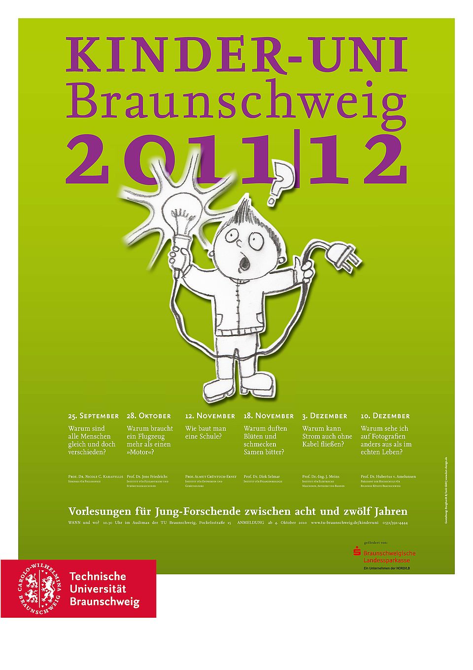 Kinder-Uni 2011 Plakat