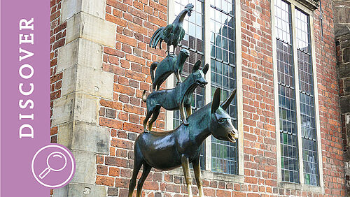 Statue der Bremer Stadtmusikanten