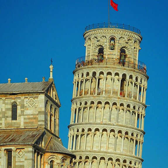 Der schiefe Turm von Pisa