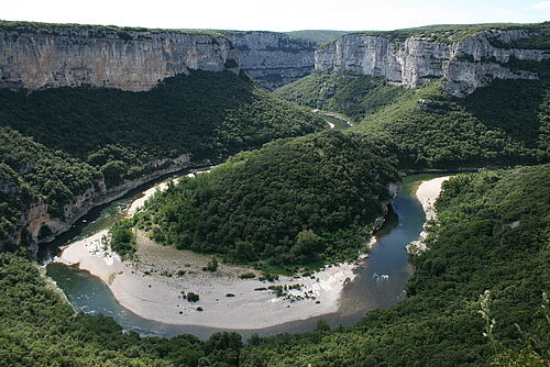 Foto der Archeche Schlucht in Frankreich