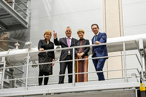 Eröffnung der Forschungszentrums ZeBra, Gruppenbild