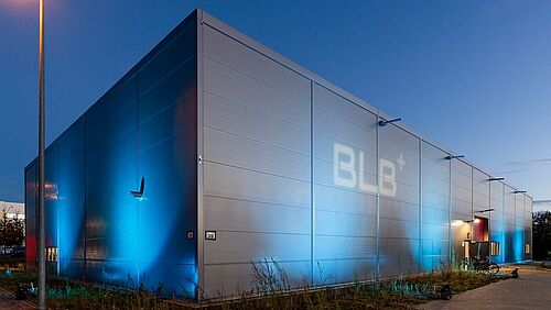 Eröffnung CircularLab der BLB am 06.11.2023 in Braunschweig: Außenansicht Gebäude. 