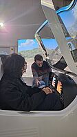 Testing the flight simulator
