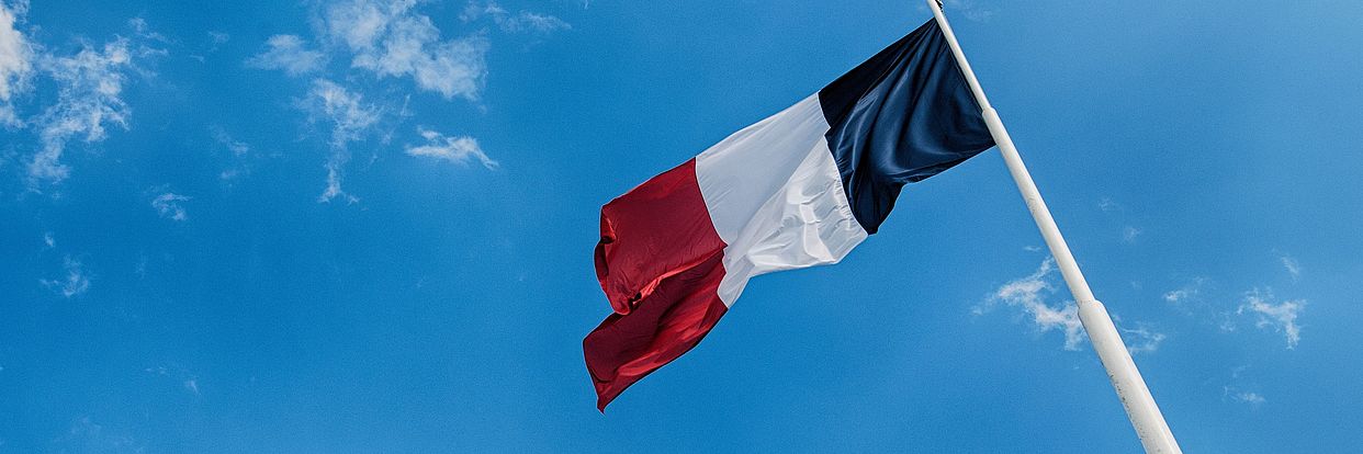 Flagge Frankreich 