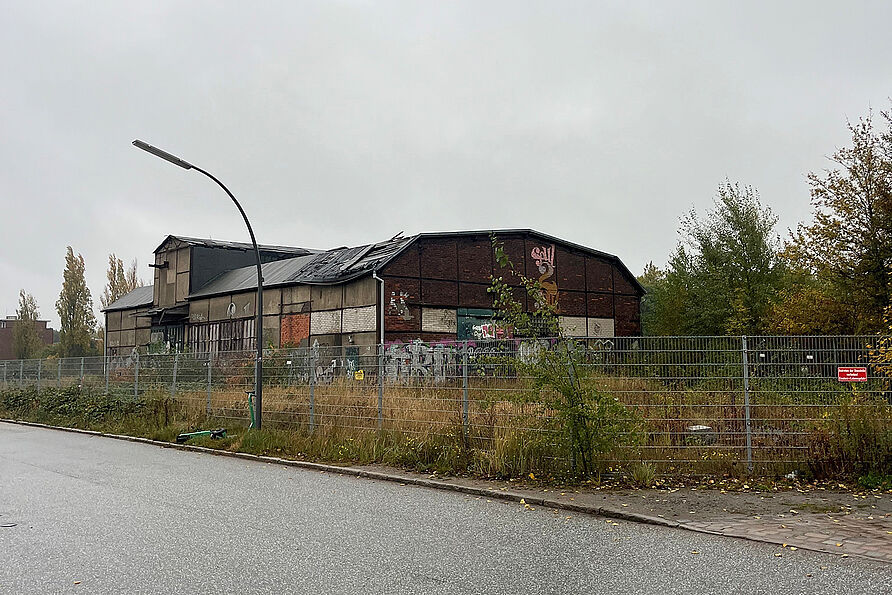 Die sogenannte „Soulbrache“ in Hamburg ist eine rund 10.000 Quadratmeter große Industriefläche am Veringkanal. 