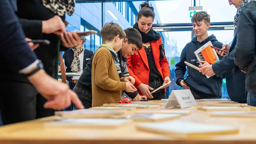 Ausstellungseröffnung "MINIMALarchitecture - urban walk braunschweig" am 10. März 2023